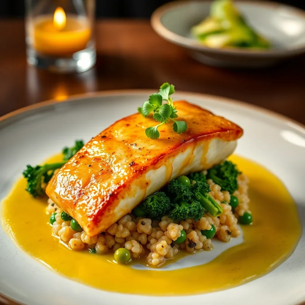 Pan-Roasted Atlantic Halibut